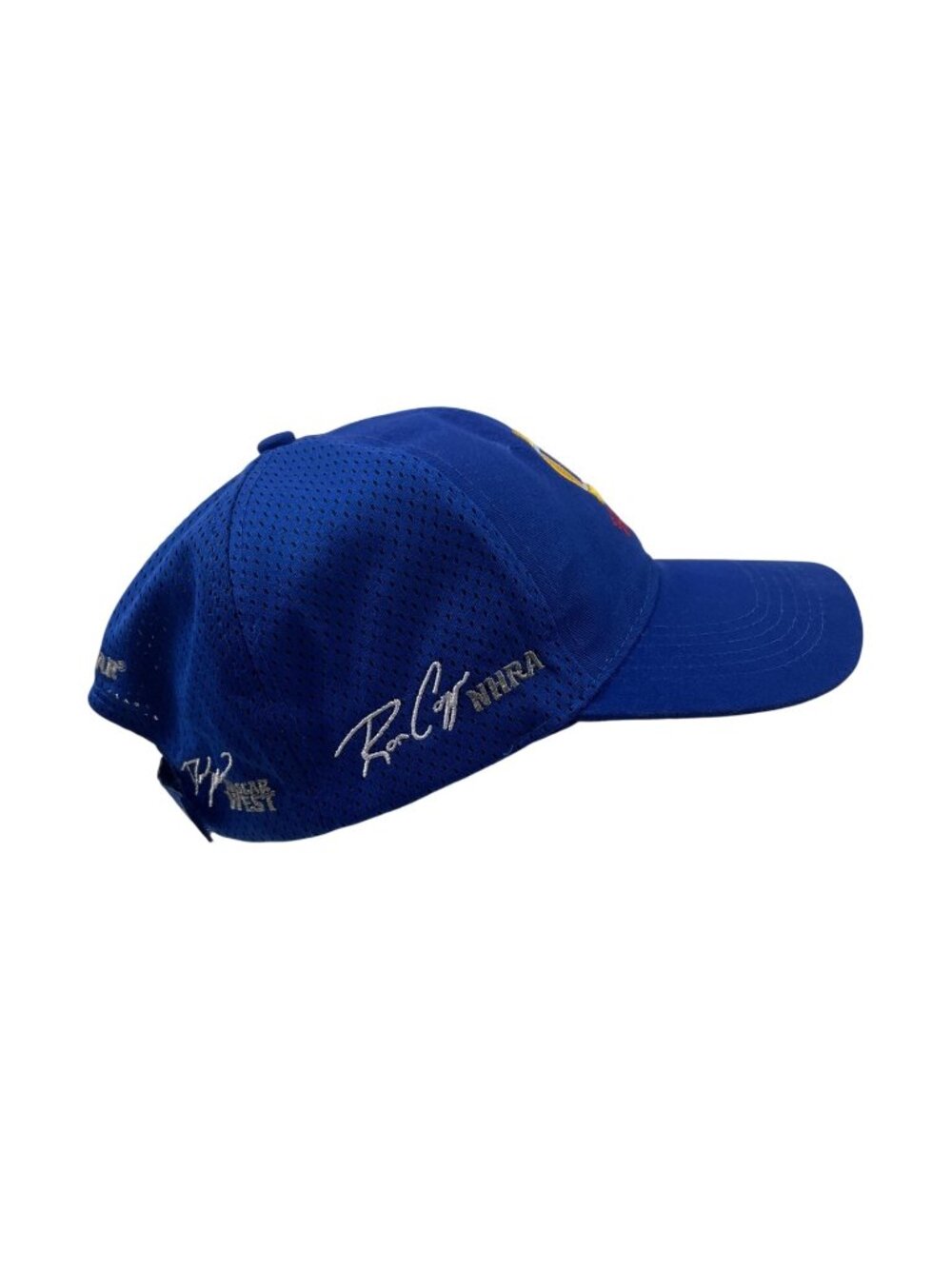 NAPA Racing Embroidered Adjustable Blue Hat With Mesh Back - Picture 5 of 6